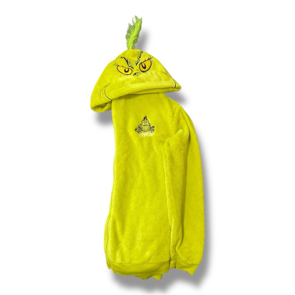 Grinch zip up with hood